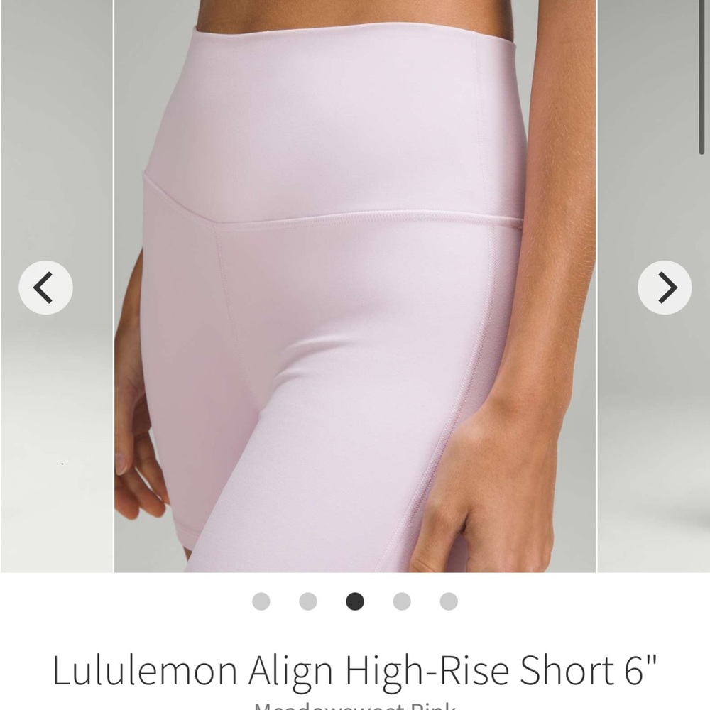 Lululemon Align 6” Shorts